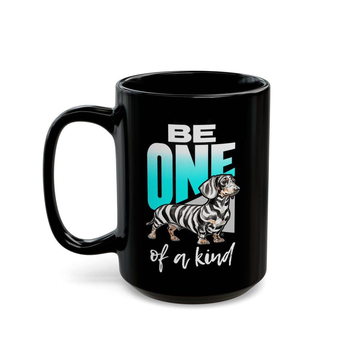 BE ONE OF A KIND Sleek Black Mug 11oz