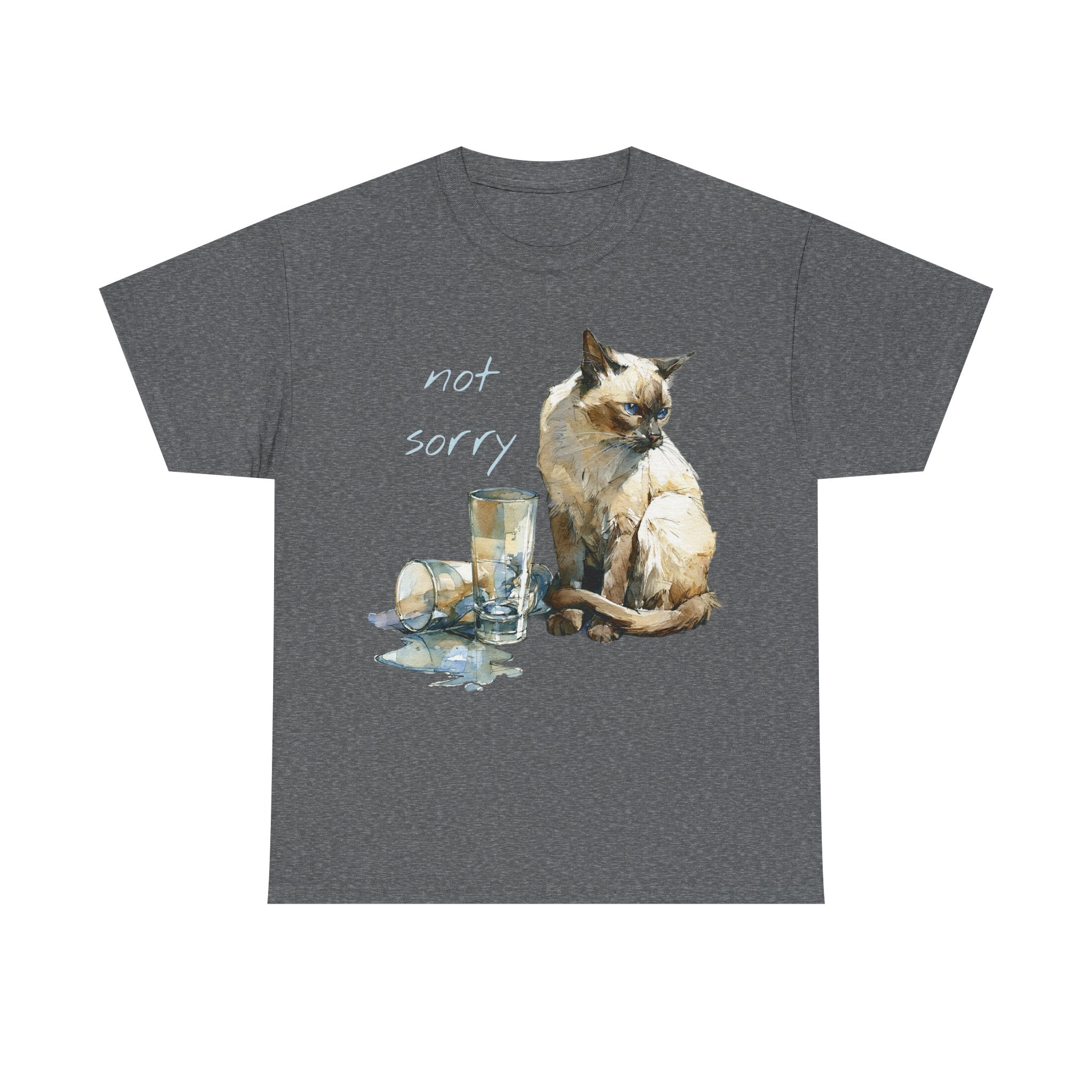 NOT SORRY - Unisex Heavy Cotton Tee