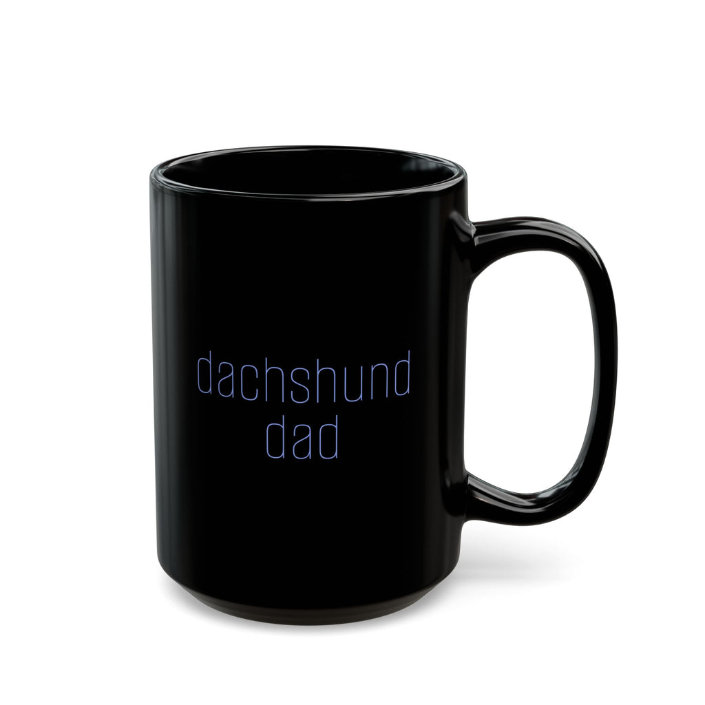 DACHSHUND MOM - Sleek Black Mug (11oz, 15oz)