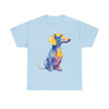 Dachshund Watercolor Tee — Colorful Sausage Dog Graphic T-Shirt