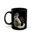 TALK TO THE TAIL - Black Mug (11oz, 15oz)