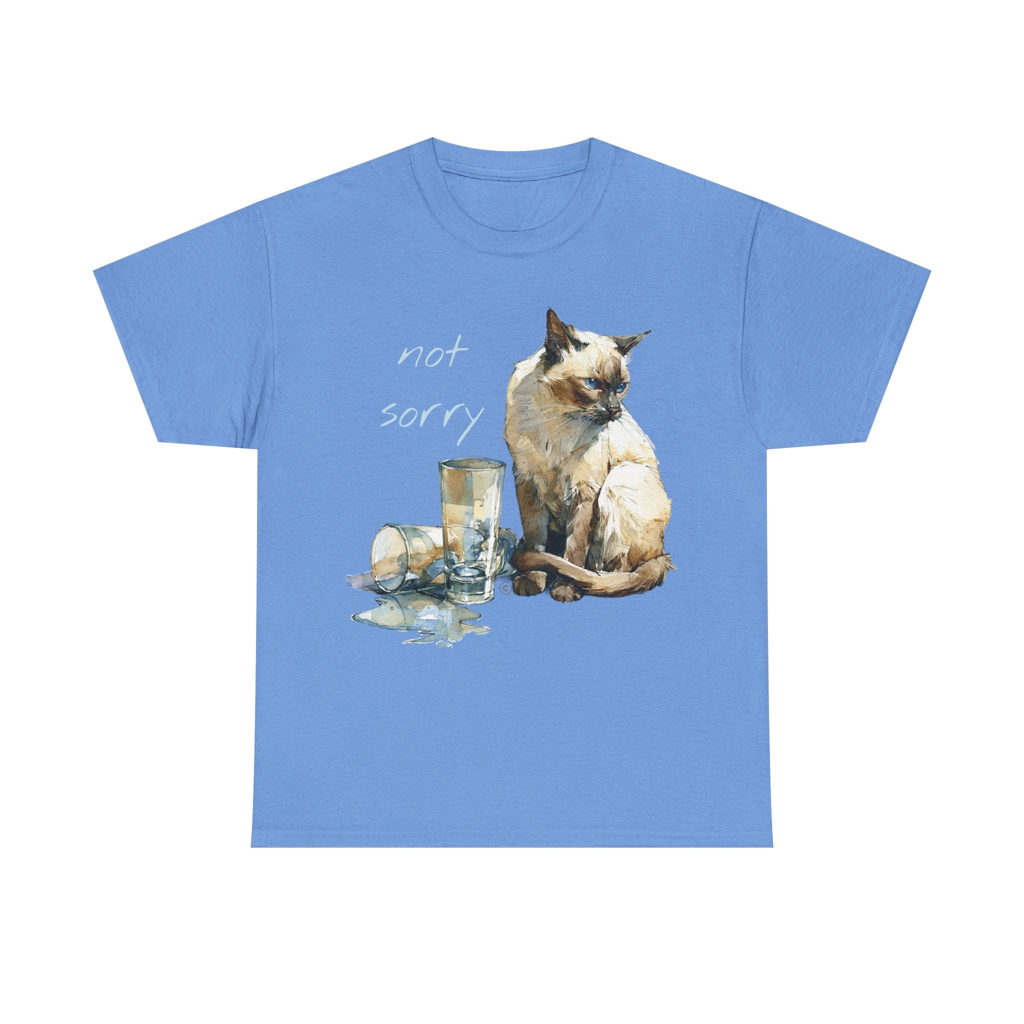 NOT SORRY - Unisex Heavy Cotton Tee