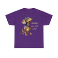 DACHSHUNDS ARE A WORK OF ART - Unisex 100% Cotton Tee