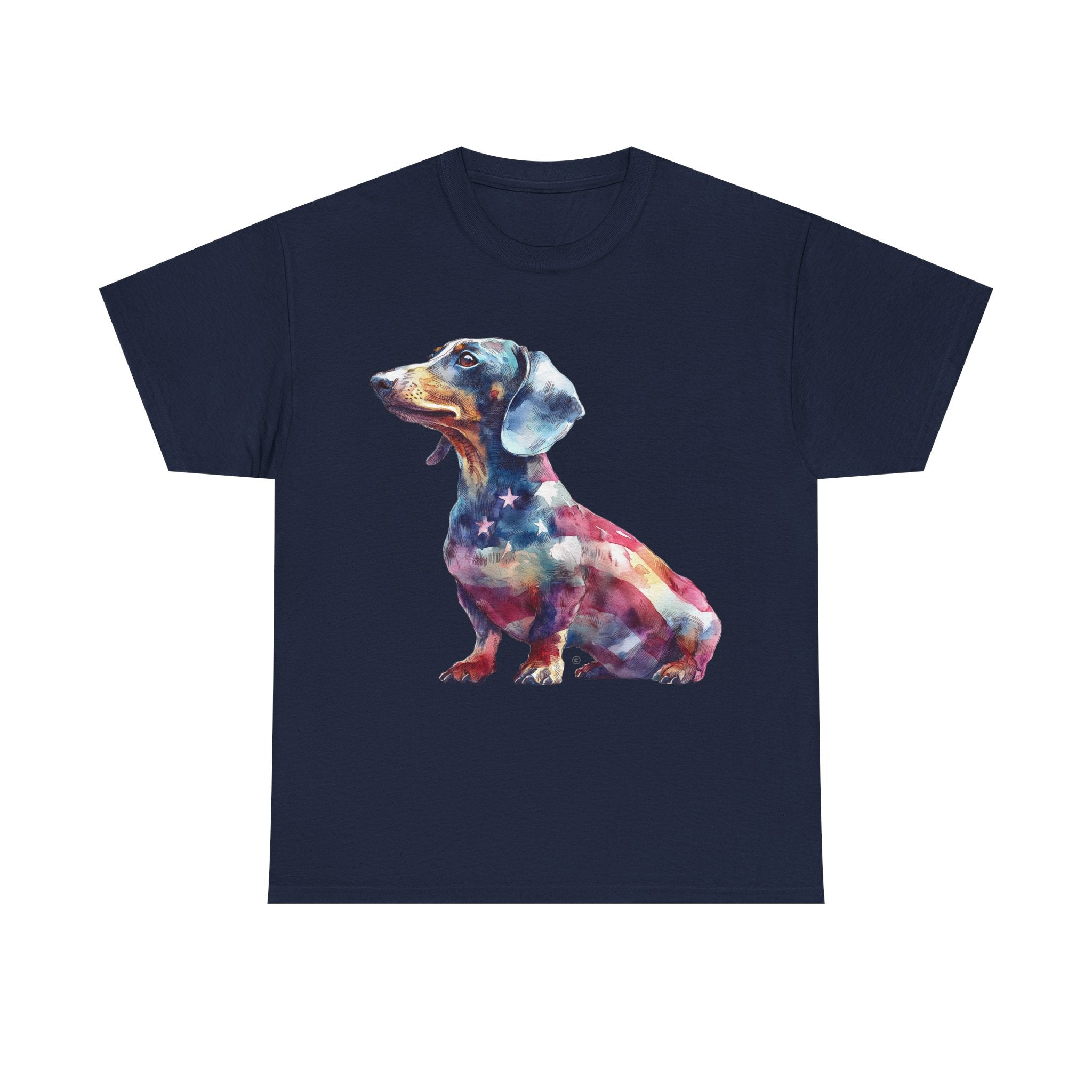 Patriotic Pup - Heavyweight 100% Cotton Tee