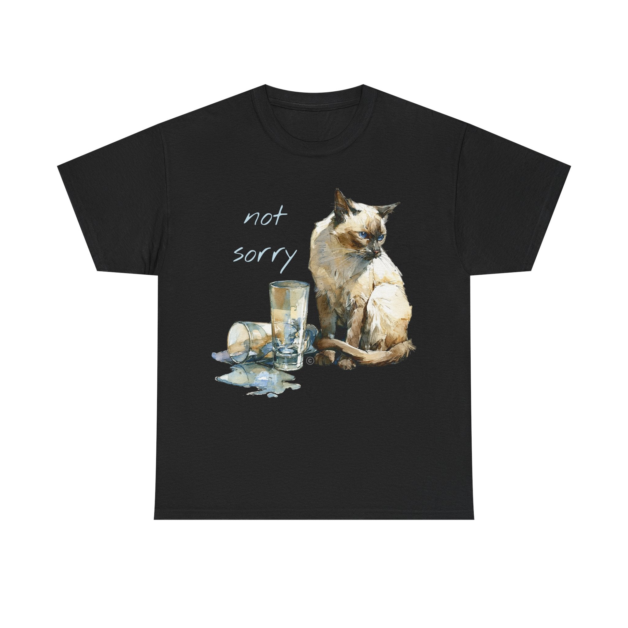 NOT SORRY - Unisex Heavy Cotton Tee